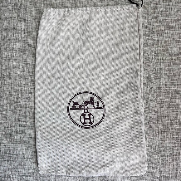 Hermès Shoe Dust Bag with Logo - Picture 2 of 4